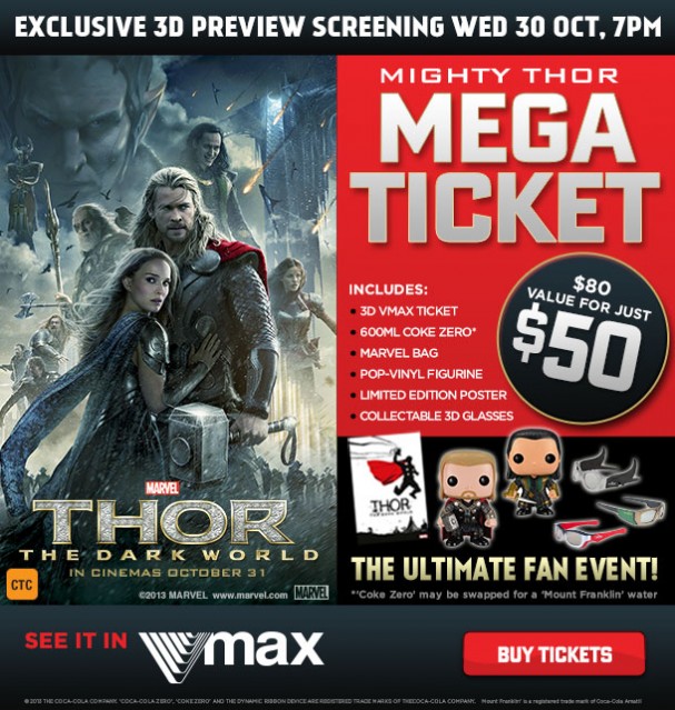 Thor 2 Mega Ticket