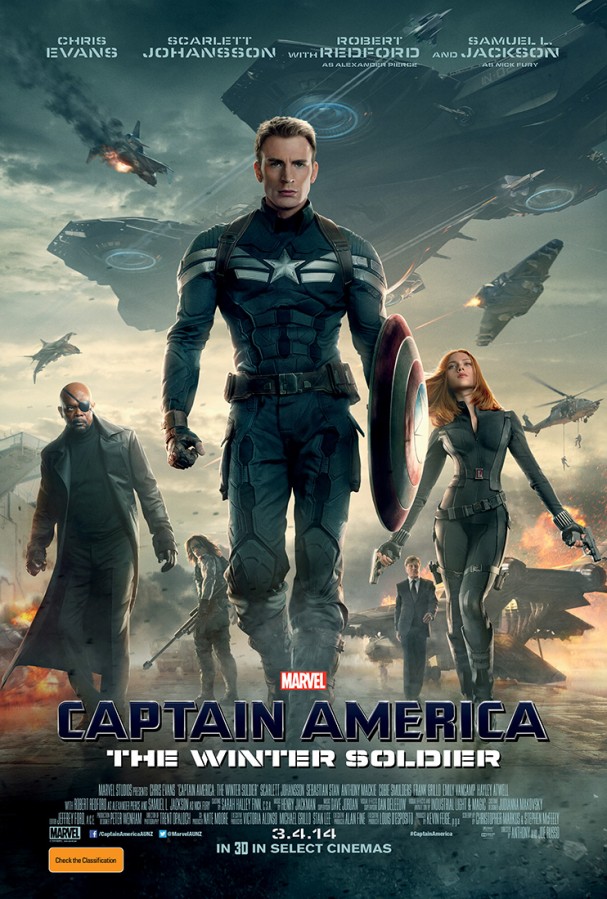 Captain America: The Winter Soldier poster (Australia)