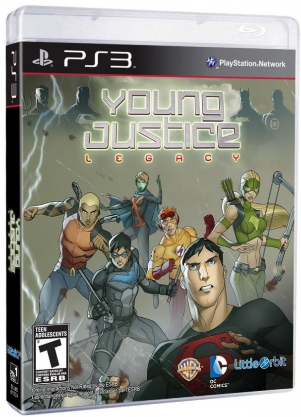 Young Justice: Legacy cover (PS3)