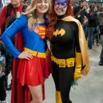 Supanova Sydney 2013 - Cosplay - Supergirl and Batgirl
