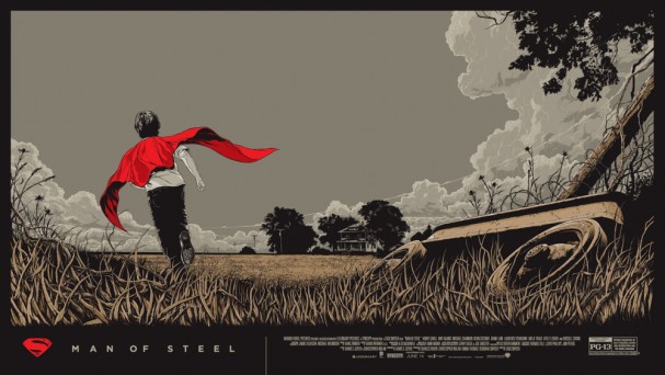 Man of Steel - Mondo poster - Ken Taylor