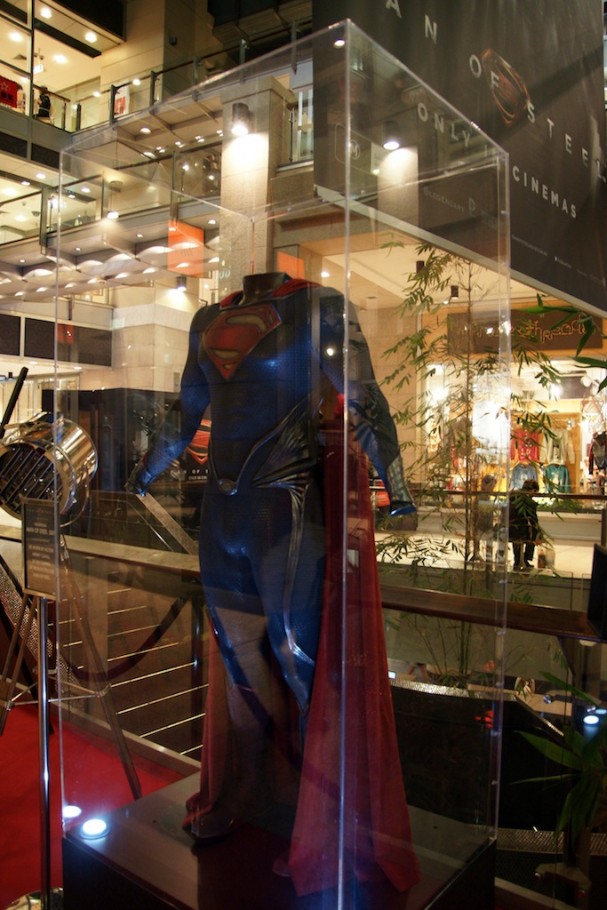 Man of Steel - Superman costume, The Galeries, Sydney