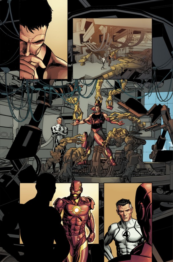 New Avengers #8 Preview 2 (Prelude to Infinity) - Mike Deodato