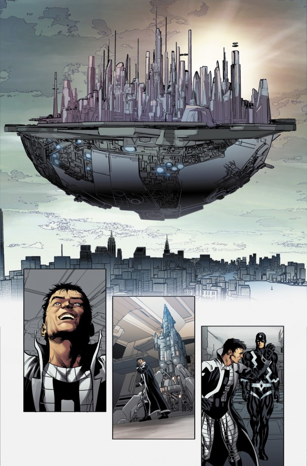 New Avengers #8 Preview 3 (Prelude to Infinity) - Mike Deodato