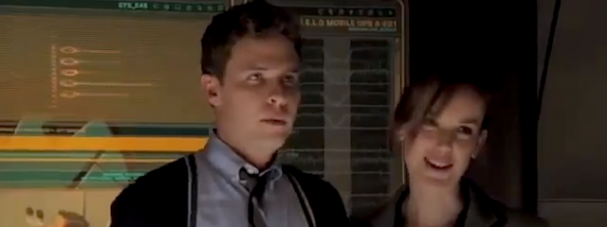 Marvel's Agents of S.H.I.E.L.D. - Agent Leo Fitz (Iain De Caestecker) and Agent Jemma Simmons (Elizabeth Henstridge) 