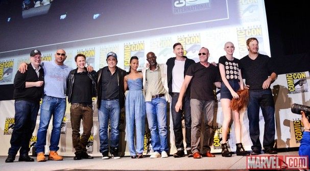 SDCC 2013 - Guardians of the Galaxy cast