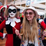 Oz Comic-Con Melbourne 2013 - Cosplay - Harley Quinn and female Hunter S. Thompson