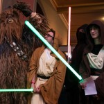 Oz Comic-Con Melbourne 2013 - Cosplay - Chewbacca and Jedi