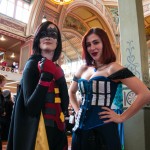 Oz Comic-Con Melbourne 2013 - Robin and TARDIS dress