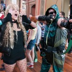 Oz Comic-Con Melbourne 2013 - Cosplay - Green Arrow (Smallville) and Black Canary
