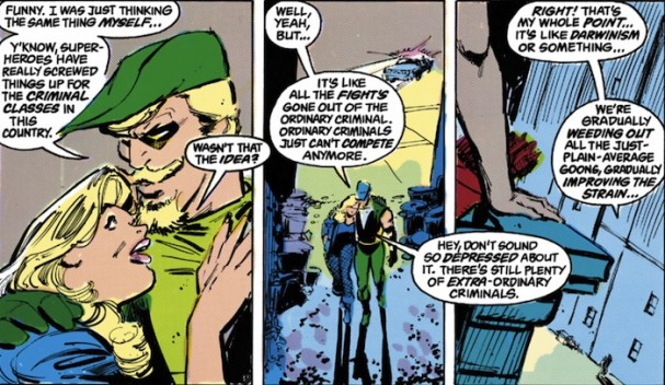 Detective Comics #549 - Alan Moore and Klaus Janson's  "The Night Olympics 