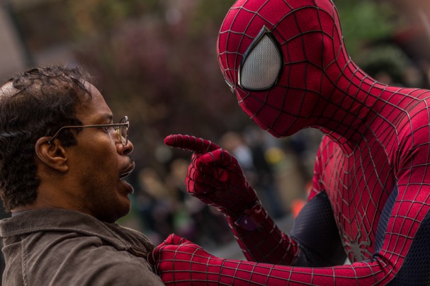 The Amazing Spider-man 2 - Spider-man and Electro (Jamie Foxx)