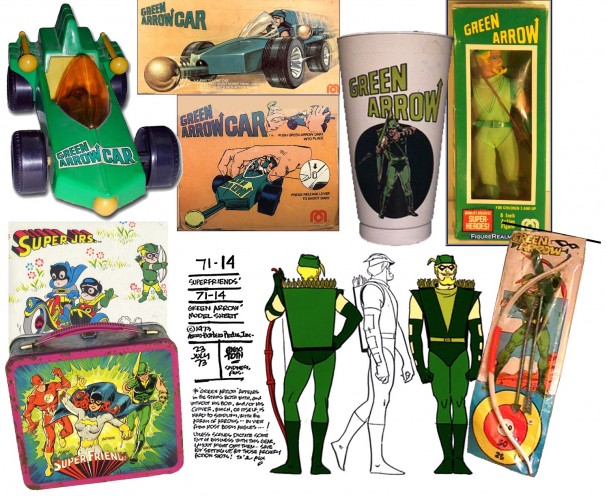Green Arrow Merchandise 1970s