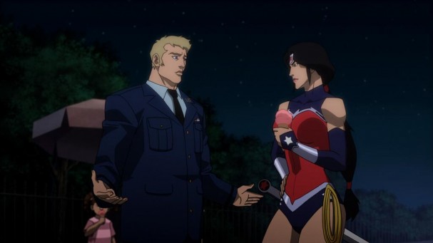 Justice League: War - Wonder Woman and Steve Trevor