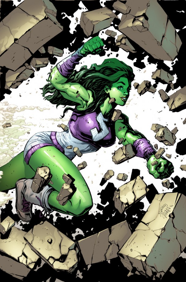She Hulk #1 (Marvel Now) Stegman Variant