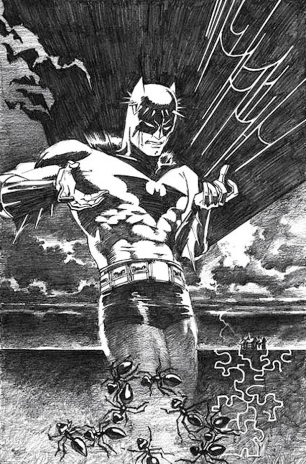 Batman: Black and White #2 (DC Comics) - Artist: Jim Steranko
