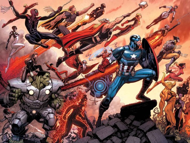 Avengers World #1 Adams variant cover