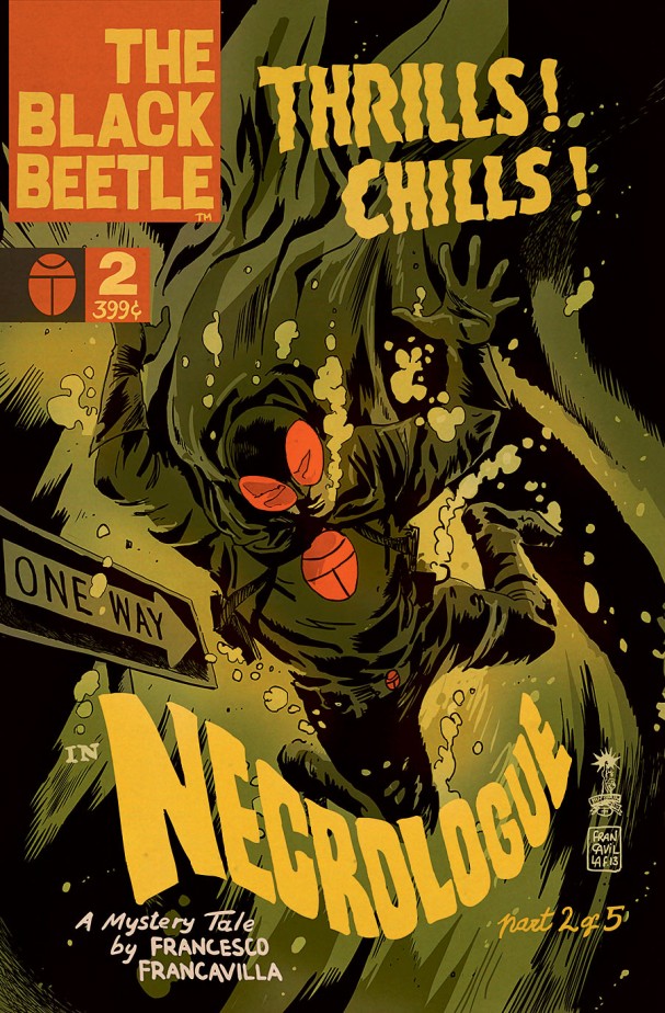 The Black Beetle: Necrologue #2 (Dark Horse) - Artist: Francesco Francavilla 