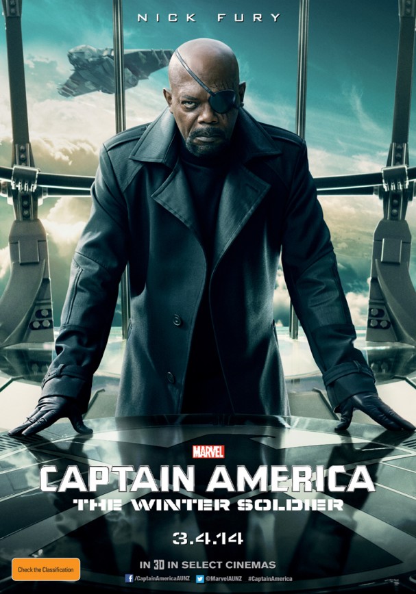 Nick Fury poster - Captain America: The Winter Soldier