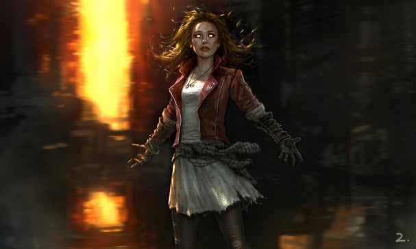 Scarket Witch - Avengers: Age of Ultron concept art