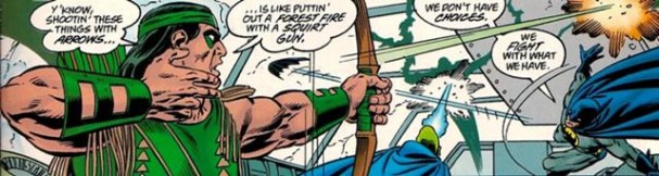 Green Arrow of Earth-D in Legends of the DC Universe: Crisis on Infinite Earths