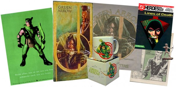 Green Arrow merchandise - Late 1980s/Early 1990s 