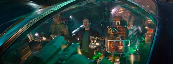 Guardians of the Galaxy ship