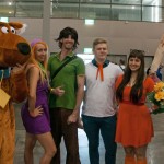 Supanova 2014 - Sydney cosplay - Scooby Gang and Shaun of the Dead