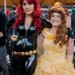 Supanova 2014 - Sydney cosplay - Black Widow and Belle (Beauty and the Beast)