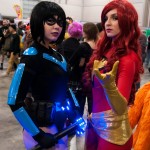 Supanova 2014 - Sydney cosplay - Nightwing and Jean Grey/Phoenix