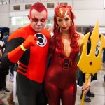 Supanova 2014 - Sydney cosplay - Red Lanterns (Guy Gardner and Mera)
