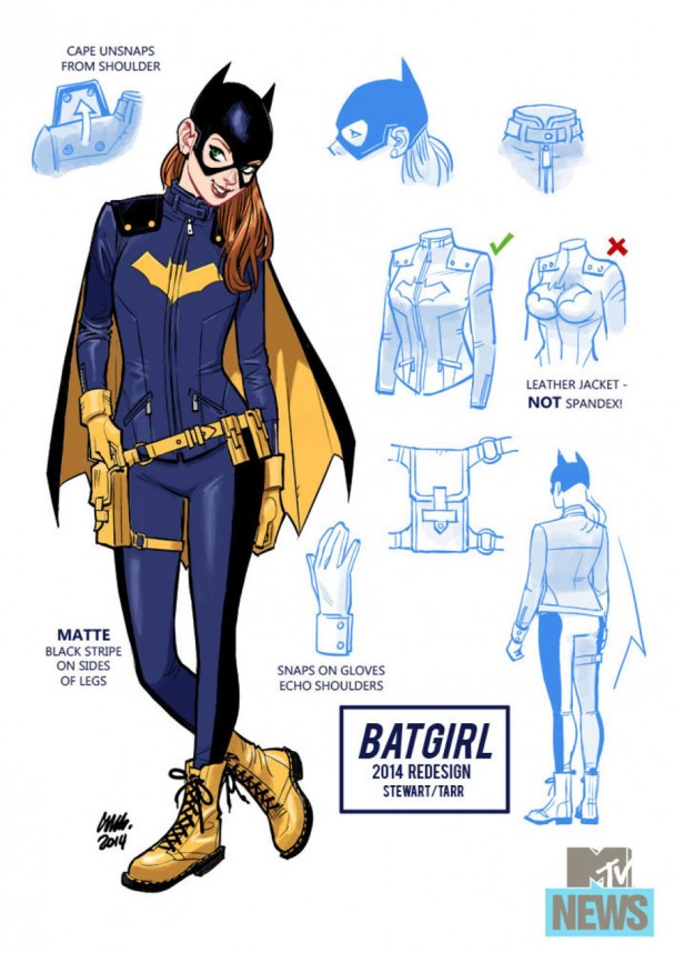 Batgirl model art - Babs Tarr