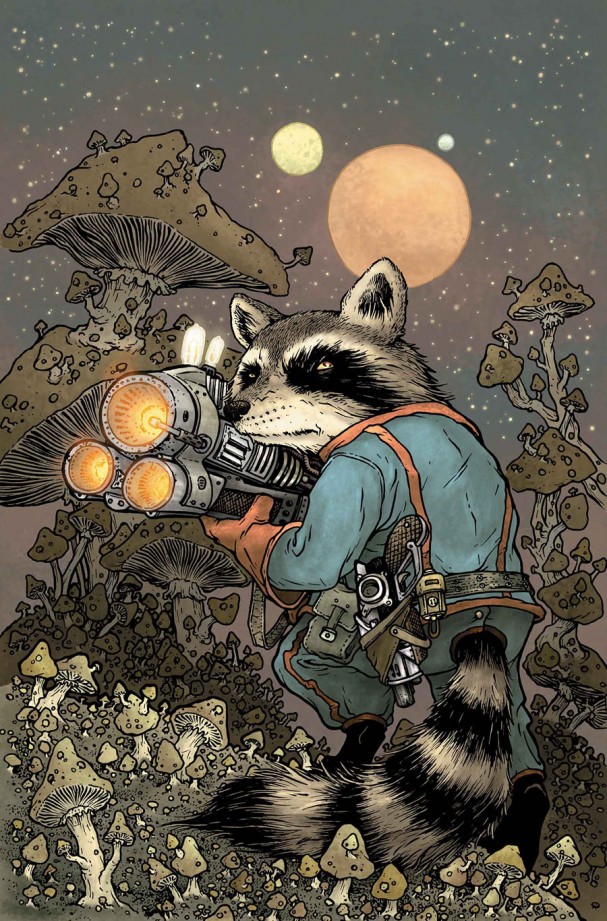 Rocket Raccoon #1 (Marvel) - Artist: David Petersen