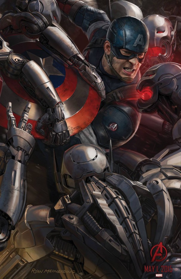 Avengers: Age of Ultron - Captain America poster