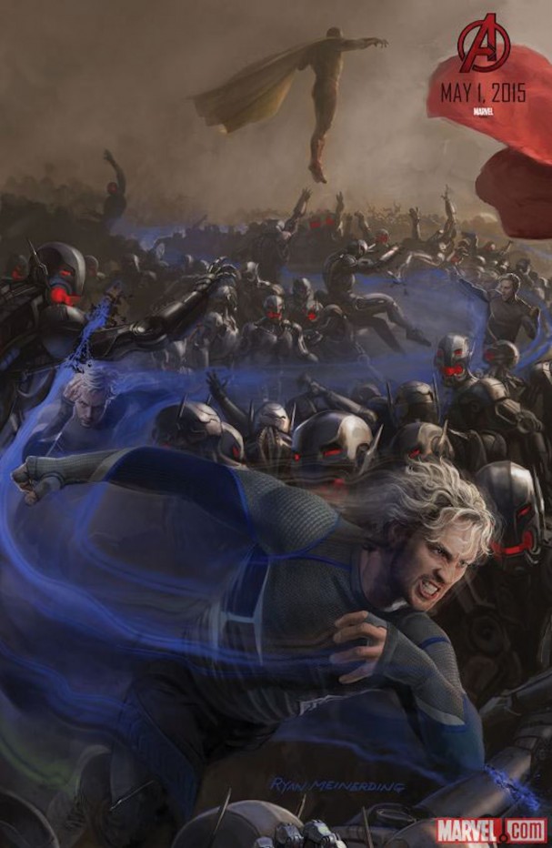 Avengers: Age of Ultron - Quicksilver poster