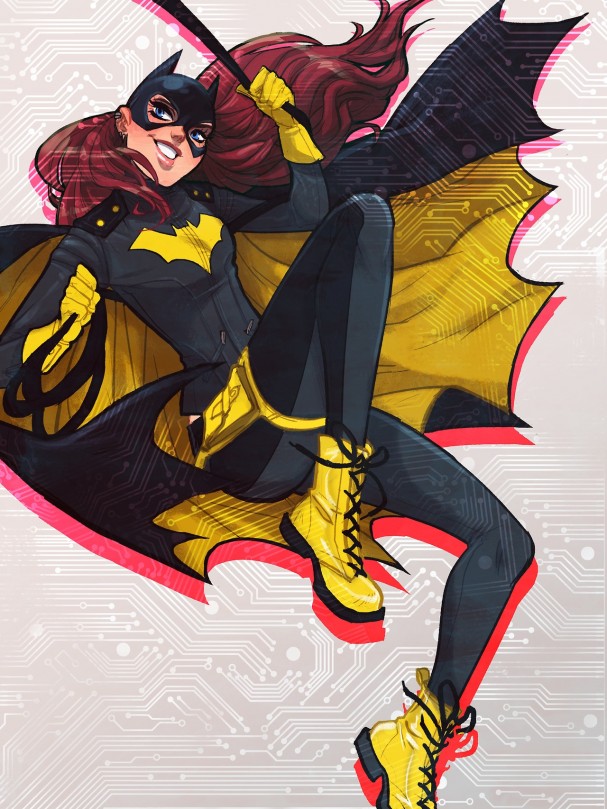 Batgirl promo art - Babs Tarr