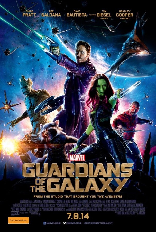 Guardians of the Galaxy poster (Australia)