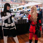 Oz Comic-Con 2014 – Melbourne cosplay - Punisher and Deadpool