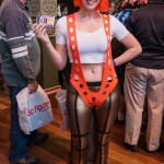 Oz Comic-Con 2014 – Melbourne cosplay - Leeloo and Her Multipass (The Fifth Element)
