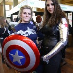 Oz Comic-Con 2014 - Melbourne cosplay - Captain America and Winter Soldier