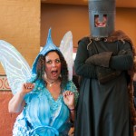 Oz Comic-Con 2014 - Melbourne cosplay - Fairy Godmother and Knights Who Say Ni