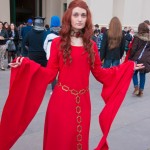 Oz Comic-Con 2014 - Melbourne cosplay - Melisandre the "Red Woman"