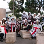 Oz Comic-Con 2014 - Melbourne cosplay - Assassins Creed Group
