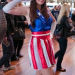 Oz Comic-Con 2014 - Melbourne cosplay - Star Spangled Lady