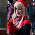 Oz Comic-Con 2014 - Melbourne cosplay - Lady Deadpool