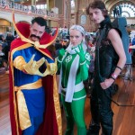 Oz Comic-Con 2014 - Melbourne cosplay - Doctor Strange, Rogue and Hawkeye