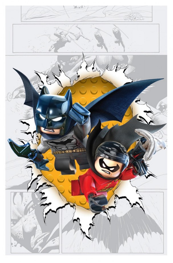 Batman & Robin #36 (LEGO Variant)