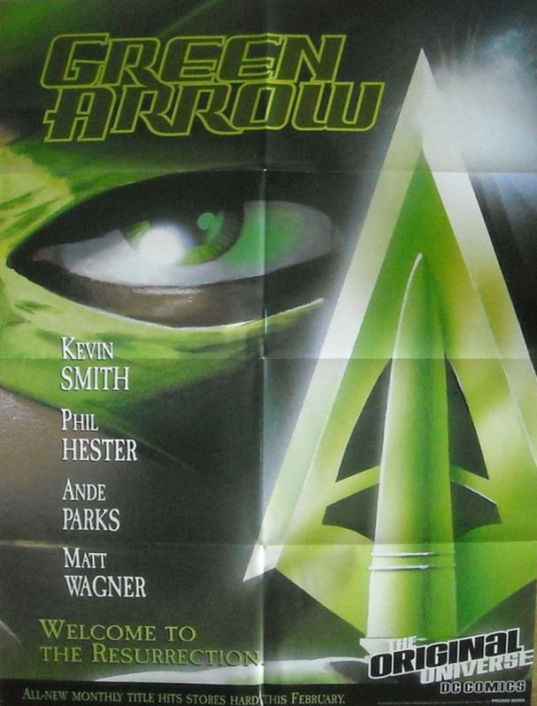 Green Arrow promo poster (2001) - Kevin Smith's Quiver