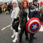 Oz Comic-Con 2014 (Sydney) cosplay - Black Widow and Captain America