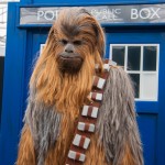 Oz Comic-Con 2014 (Sydney) cosplay - Chewbacca and the TARDIS